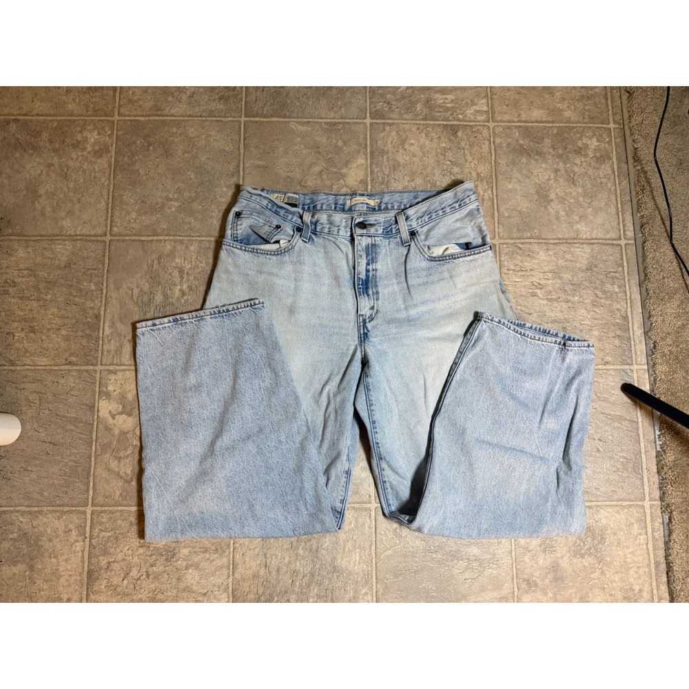 Levi's Premium Baggy Dad Jeans Womens 31 Distressed Pocket Loose Leg
